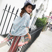 Ethnic Style Cotton And Linen Scarf Seaside Travel Oversized Beach Towel