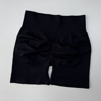 High Waist Stretch Breathable Quick-drying Running Seamless Shorts Sports Yoga Shorts
