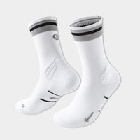 Mens And Womens Mid-calf Marathon Socks For Outdoor Hiking And Trail Running