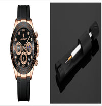 Men's Multi-functional Fashion Waterproof Quartz Watch
