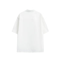 Japanese Fashion Brand Funnny And Creative Hand-painted Tie Design Men And Women Loose Shirt