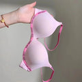 Small Chest Not Empty Cup Micro Push Up And Anti-sagging Comfortable Seamless One Piece