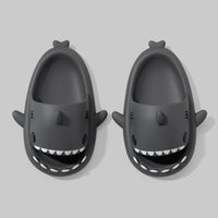 Shark Men's Sandals Home Summer Indoor Home Bath Non Slip Thick Bottom Shit Feeling High Grade Slippers For Women