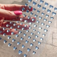 Comes With Sticky Pearl Stick-on Crystals Transparent Photo Shoot