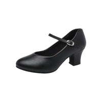 Women's Adult Dance Mid-heel Shoes Soft Bottom Lightweight Breathable