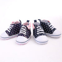 Baby Girls' High-top Soft-soled Toddler Shoes