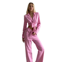Stylish And Minimalist Long Sleeve Womens Suit
