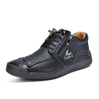 Hand-stitched Unisex Shoes With Soft Soles For Fallwinter