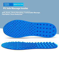 Men's And Women's Shock-absorbing Soft Elastic Shock-absorbing Deodorant And Breathable Not Tired Foot Insole