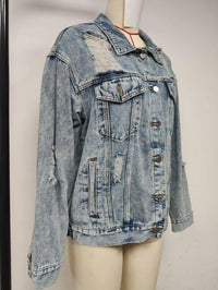Fashionable Non-elastic Ladies' Coat