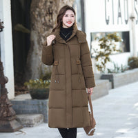 Thickened Warm Cotton Coat Plus Size Loose Winter