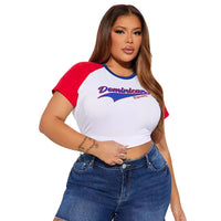 Summer New Short American Innerwear Short Sleeve Casual Women's Versatile T-shirt
