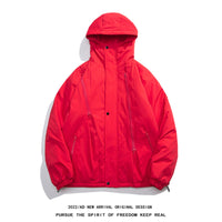 New Thick Cotton Coat Men's Windproof
