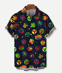 Summer Leisure Printed Hawaiian Shirt Men Vacation Seaside