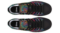 Fashion Printed Couple High Top Canvas Shoes