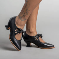 Hollow Out High Heel Lace-up Casual Shoes Plus Size Woman High-heeled Shoes