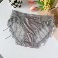 Japanese Sexy Lace Underwear Women's Cotton Antibacterial Crotch Thin Breathable