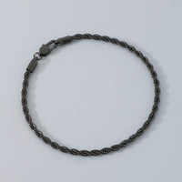 Hip-hop Trendy Braided Chain Couple Bracelet Accessory