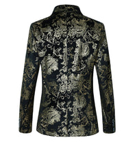 Youth Slim Casual Jacquard Suit