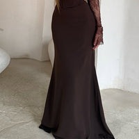 Women's Fashion Lace Slim-fit Sheath Dress