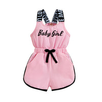 Children's Fashion Solid Color Romper Baby Gine