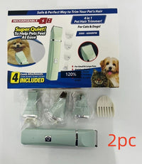 Pet Four-in-one Mute Rechargeable Lady Shaver