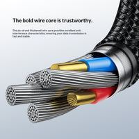 Aluminum Alloy Data Cable Type-C 5A Fast-Charging Cable