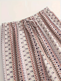 Women's Casual Beach Elastic Waist Holiday Shorts
