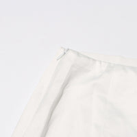 High Waist Slimming Jacquard Tassel Design Skirt
