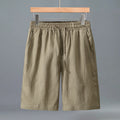 Men's Summer Loose Casual Pure Linen Shorts