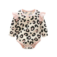 Casual Cute Cartoon Long Sleeve Printed Girl Suit