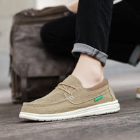Slip-on Men's Canvas Old Beijing Cloth Shoes
