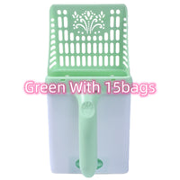 Neater Litter Genie Scooper Cat Litter Sifter Scoop System Kitty Litter Scooper with Extra Waste Bags by Neater Litter Scooper