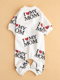 Pet Clothes Four-corner Sweater Dog Summer Thin Jumpsuit