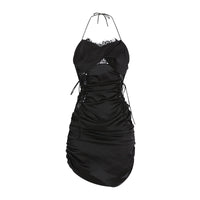 Underwear Low-cut Lace See-through Mesh Nightdress