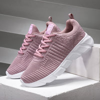 Casual Sports Shoes Flat Light And Breathable Net Shoes