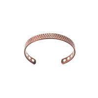 Magnetic Small Wave Pattern Antique Red Copper Brushed