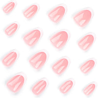 Classic French White Edge Patch Short Pointed Short Wear Nail Nail Tips