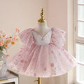 Girl Costume For Piano Performance Little Girl Birthday Flower Girl Tulle Tutu