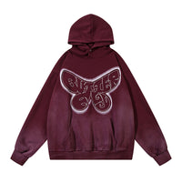 Cloth Embroidered Loose Hooded Bathroom