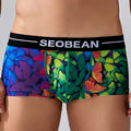 Men's Boxers Fashion Low Waist Color U Convex