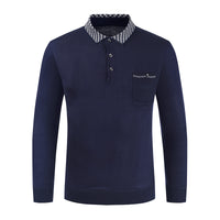 Korean Men's T-shirt Autumn And Winter New Style Amazon  Jacket Personality Lapel