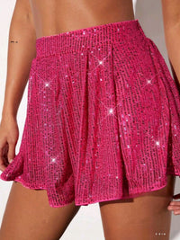 Cross-border European And American Womens Clothing Sparkly Beaded Shorts
