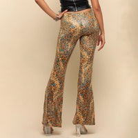 Sexy Stretchy Flared Leg Slim Fit Pants Fashion-forward