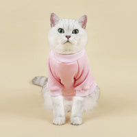 Pet Sweater Breathable Warm With Velvet Dog Clothes