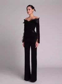 Socialite-style Elegant High-end Gown Set
