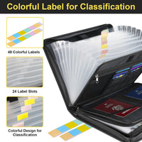 Waterproof And Fireproof File Bag Foldable Organ File Bag