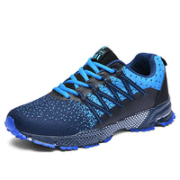 Men's Breathable Lightweight Flying Knit Shoes Sports Casual Shoes