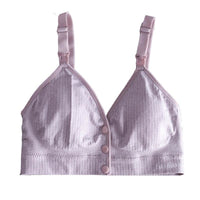 No Steel Ring Pregnant Women's Pregnancy Plus Size Front Buckle Nursing Breast Milk Nursing Underwear