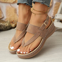 Womens Plus-Size Flip-Flop Sandals